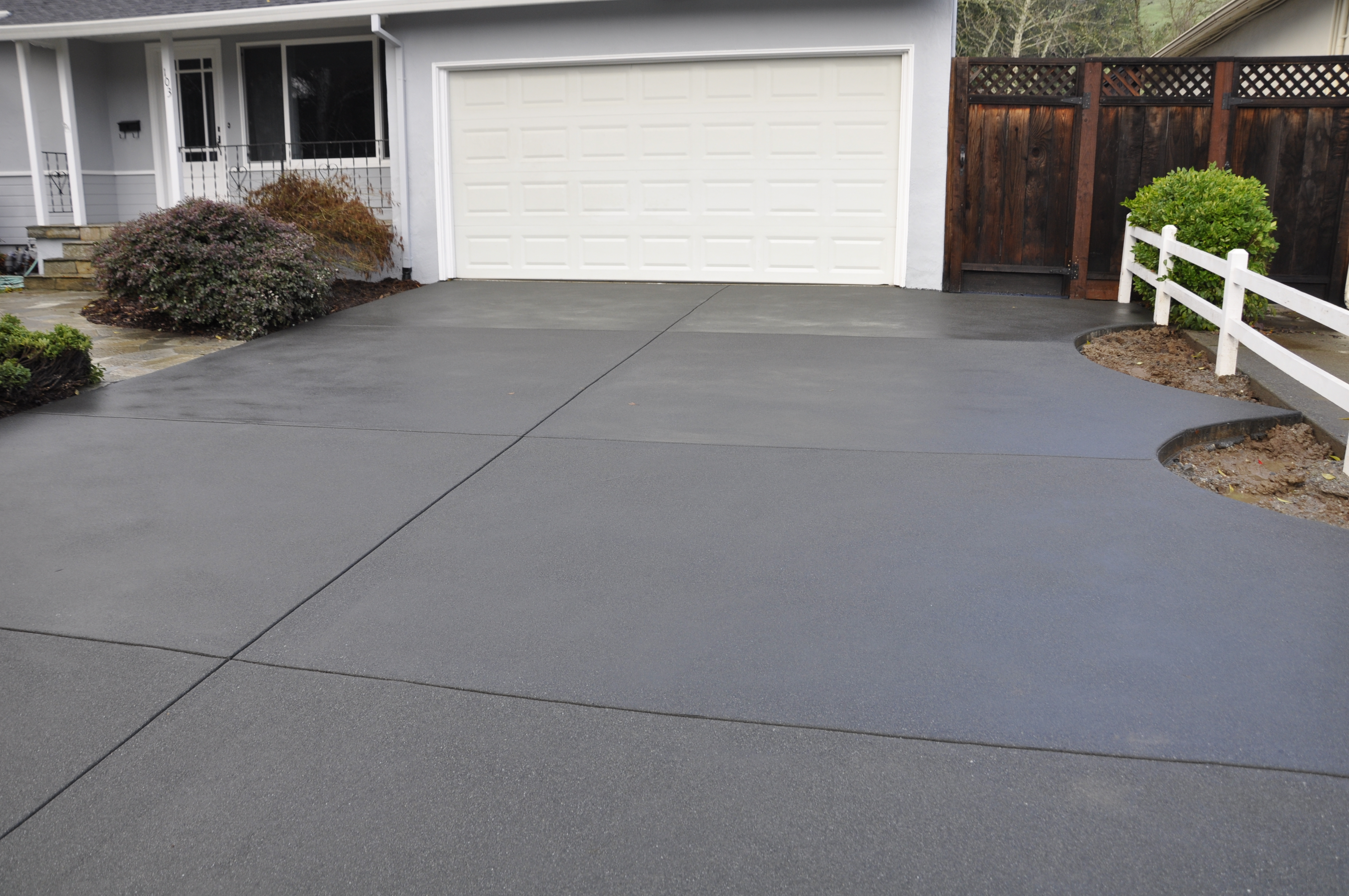 Marin Concrete Contractor in San Rafael Concrete Driveways Van